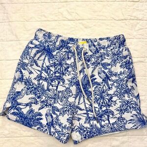 Men's Medium Monet Striped Long Sleeve Tee